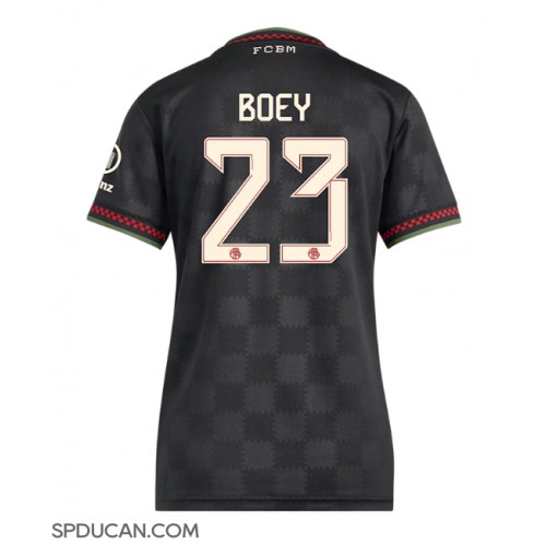 Zenski Nogometni Dres Bayern Munich Sacha Boey #23 Rezervni 2025-26 Kratak Rukav